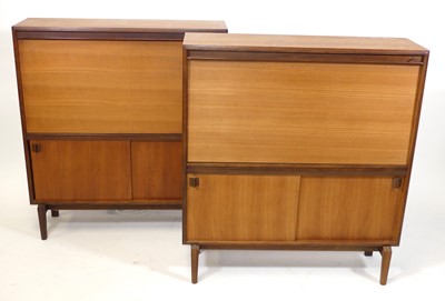 Lot 371 - A 1960s teak drinks cabinet by Beaver & Tapley,...