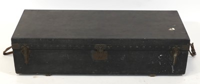 Lot 340 - Louis Vuitton - a circa 1900 canvas and brass...