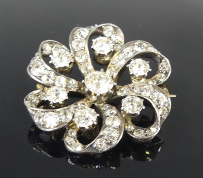 Lot 1158 - A late Victorian yellow and white metal...