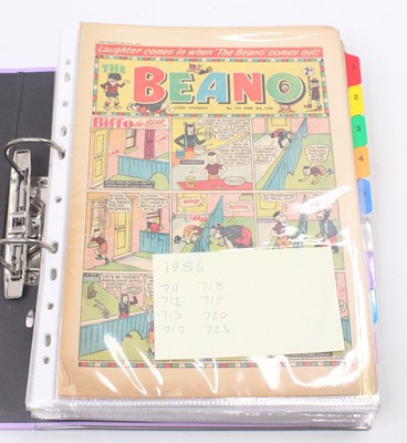 Lot 1773 - Collection of Beano 1950s and 1960s Comic...