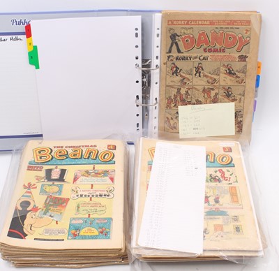Lot 1775 - Collection of 1950s and 1960s Beano and Dandy...