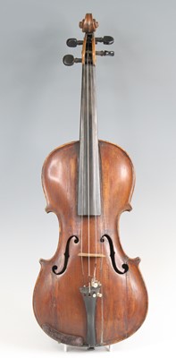 Lot 598 - An early 20th century Continental violin,...