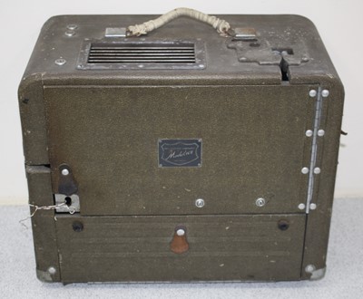 Lot 672 - A Bell & Howell Gaumont Model 601 projector,...