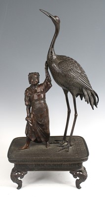 Lot 2223 - A large Japanese Meiji Period (1868-1912)...