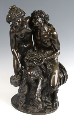Lot 1241 - After Claude Michel Clodion - a large late...