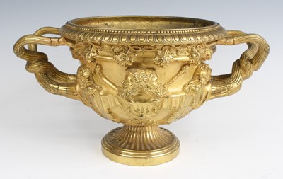 Lot 1243 - An early 20th century French gilt bronze model...