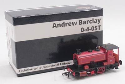 Lot 299 - Hattons 00 gauge Andrew Barclay 0-4-0ST loco,...
