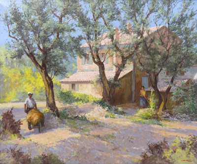 Lot 248 - Eric Bruce McKay (1907-1989) - Farm at Cagnes,...
