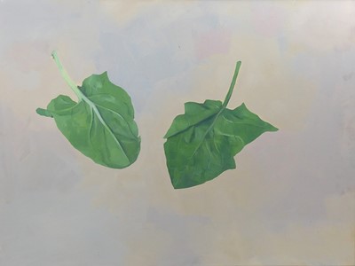 Lot 259 - Nicholas Wegner (b.1948) - Spinach, oil on...