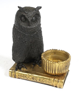 Lot 154 - Collier Webb of New York - a bronze and...