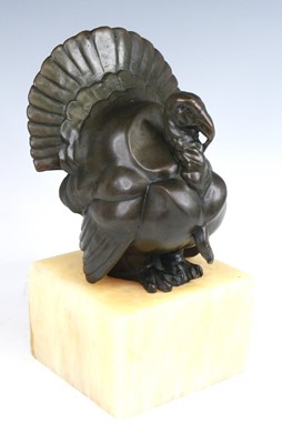 Lot 162 - Antonio Cesaro - a bronze model of a...