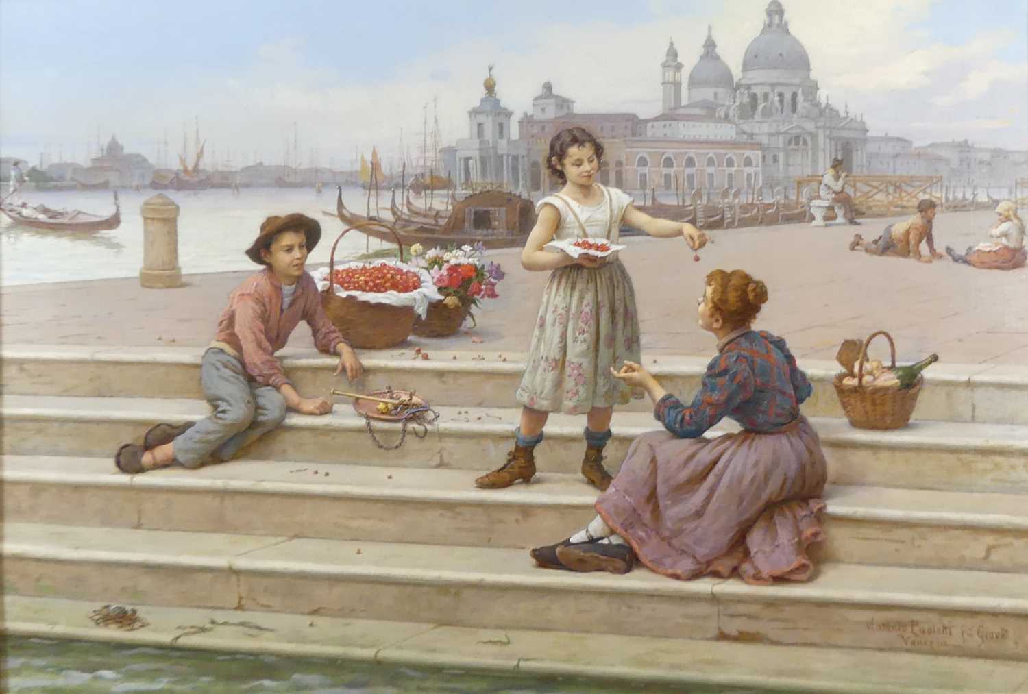 Lot 1349 - Antonio Ermolao Paoletti (Italian 1834-1912) -...