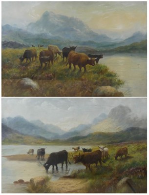 Lot 1334 - Douglas Cameron (act.1880-1910) - Pair;...