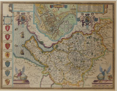 Lot 1286 - Cheshire, Speed (John), The Countye Palatine...