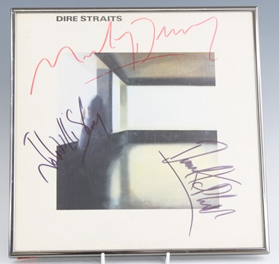 Lot 584 - Dire Straits - Dire Straits 1978 album sleeve,...