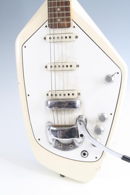 Lot 602 - A Vox Phantom type six string electric guitar,...