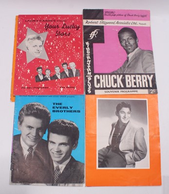 Lot 715 - A collection of seventeen mostly 1960s concert...