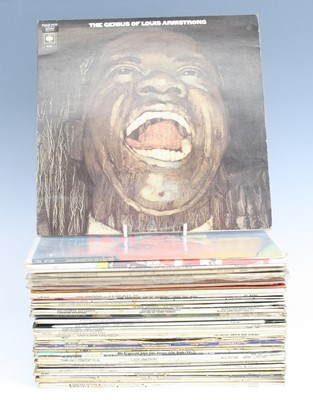 Lot 558 - Jazz, a collection of LPs to include Louis...