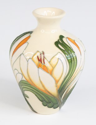 Lot 8 - A contemporary Moorcroft Crocus in Winter...