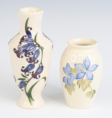 Lot 12 - A contemporary Moorcroft Bluebell Harmony...