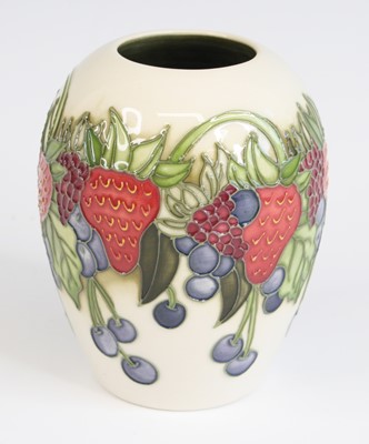 Lot 13 - A contemporary Moorcroft miniature pottery...