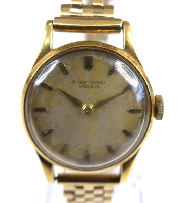 Lot 1210 - A lady's vintage International Watch Company...