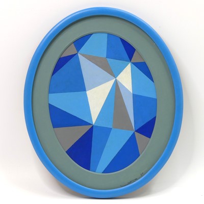 Lot 201 - Jamie Andrews (b.1963) - Blue Crystal, acrylic...