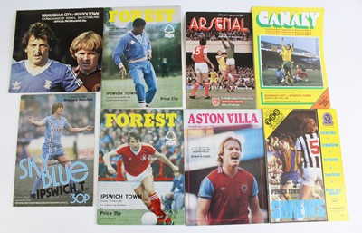 Lot 829 - Ipswich Town F.C., a collection of matchday...