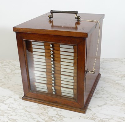 Lot 1448 - A circa 1900 mahogany collectors specimen...
