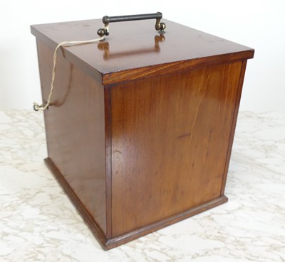 Lot 1448 - A circa 1900 mahogany collectors specimen...