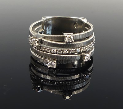 Lot 125 - Marco Bicego - a diamond set 18ct white gold...