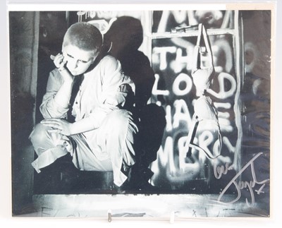 Lot 705 - Toyah Wilcox, a 20 x 25.5cm black and white...