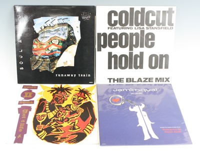 Lot 570 - A large collection of assorted 12" singles,...