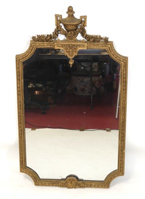 Lot 1372 - A circa 1900 giltwood and gesso wall...