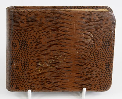 Lot 825 - An early 20th century autograph album...