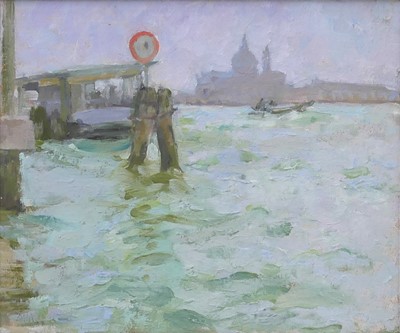 Lot 302 - Diana Armfield RA NEAC (b.1920) - Venice, oil...