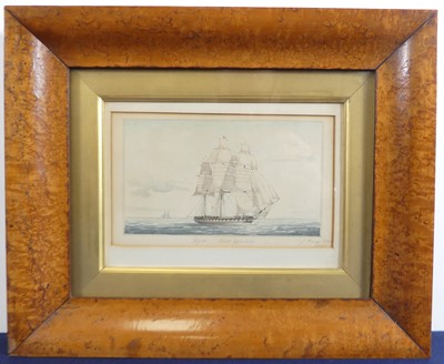 Lot 1316 - J. Strange - Frigate - Wind quarterly,...