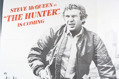 Lot 784 - The Hunter, 1980 UK quad poster, starring...