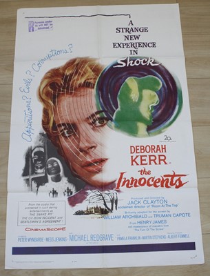 Lot 785 - The Innocents, 1961 U.S. one sheet film poster,...
