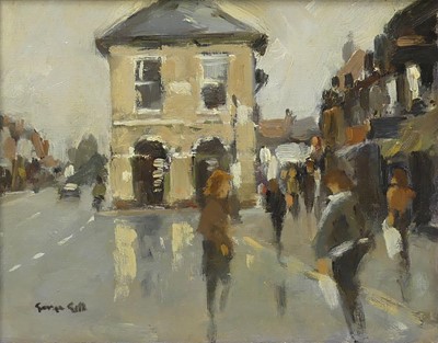 Lot 221 - George Gill (B.1949) - By the Old Town...