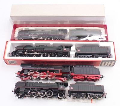 Lot 651 - Four HO gauge locos to include a Jouef 241 P...