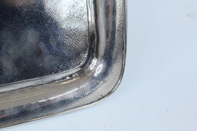 Lot 2065 - A Chinese silver serving tray, circa 1900,...