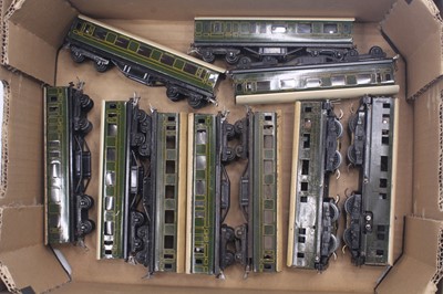 Lot 555 - Two Trix Twin EMU power units, with white...