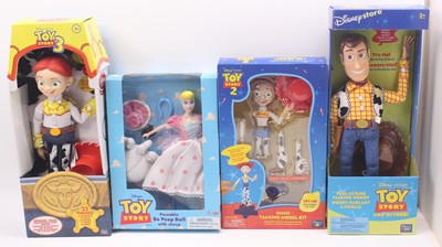 Lot 1367 - Thinkway Toys group of 4 Disney Toy Story...