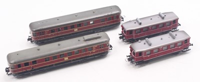 Lot 553 - Trix Express 00 gauge group of two railcars to...