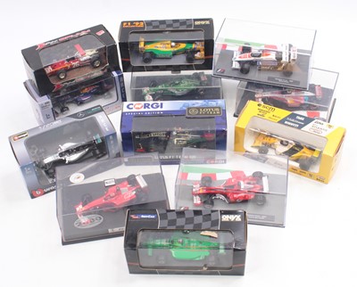 Lot 928 - Twelve various mostly plastic cased 1/43 scale...