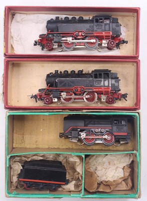 Lot 557 - Three Trix Twin German locos to include two...