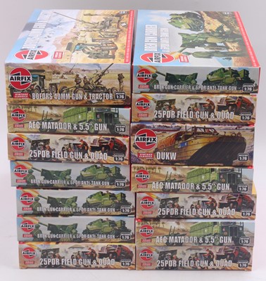 Lot 861 - Airfix Vintage Classics 1:76 scale group of 14...
