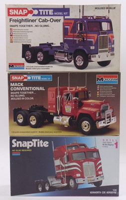 Lot 807 - Monogram Snap Tite 1/32 scale group of 3 to...