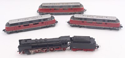 Lot 559 - Four Trix Express 3 rail locos to include...